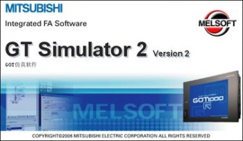 三菱觸摸屏仿真軟件 GT-Simulator2 中文版下載